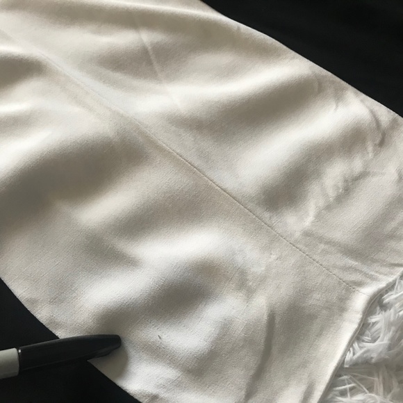 Sandro Color Block 3/4 Sleeve Sheath Midi Dress - Picture 8 of 8